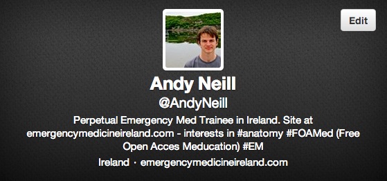 Andy Neill Twitter Profile